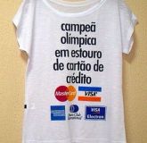 T-shirts ( campeã olímpica)