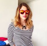 RayBan Erika Velvet vermelho